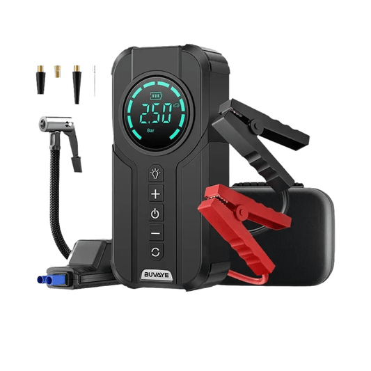 Multi-function Battery Starter w/ Air Pump & Free EVA Bag - Whole Home Warehouse 