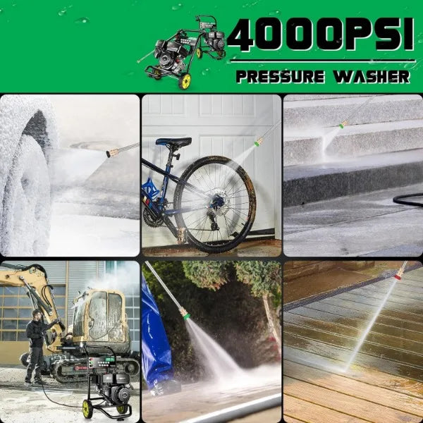 4000psi Pressure Washer 2.6GPM (Homdox)