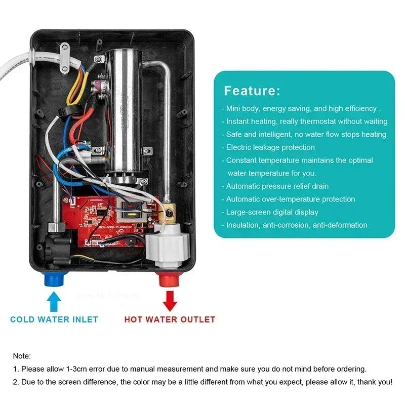 Tankless Instant Water Heater 110V / 220V