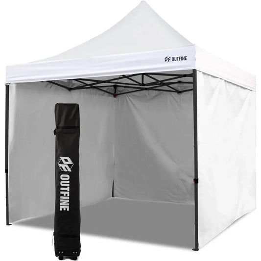 Tent Canopy 10x10 Pop Up Commercial Canopy Tent With 3 Side Walls - Whole Home Warehouse 
