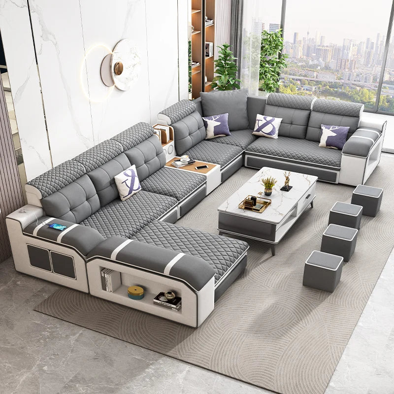 European Cloud Seated Sofa & Elegant Living Room Accent Piece
