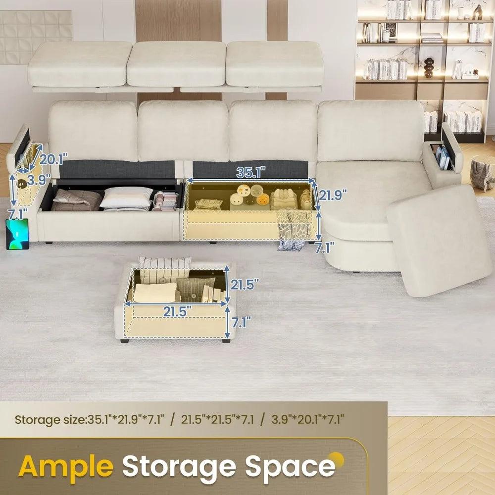 Belffin Modular Sectional Sofa - Whole Home Warehouse 