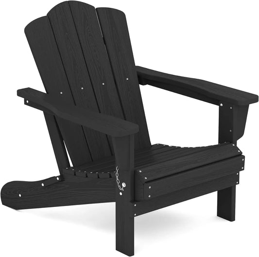 Eclipse Comfort HDPE Folding Adirondack Chair
